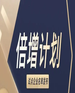 石（shí）排鎮（zhèn）2022年（nián）“倍增計劃”試點企業名單的（de）公示